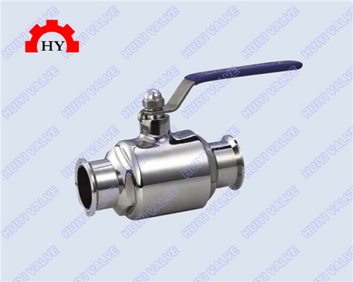 2-pc sanitary quick assembling ball valve